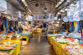 Jeju Market, Shopping & Cafe Tour