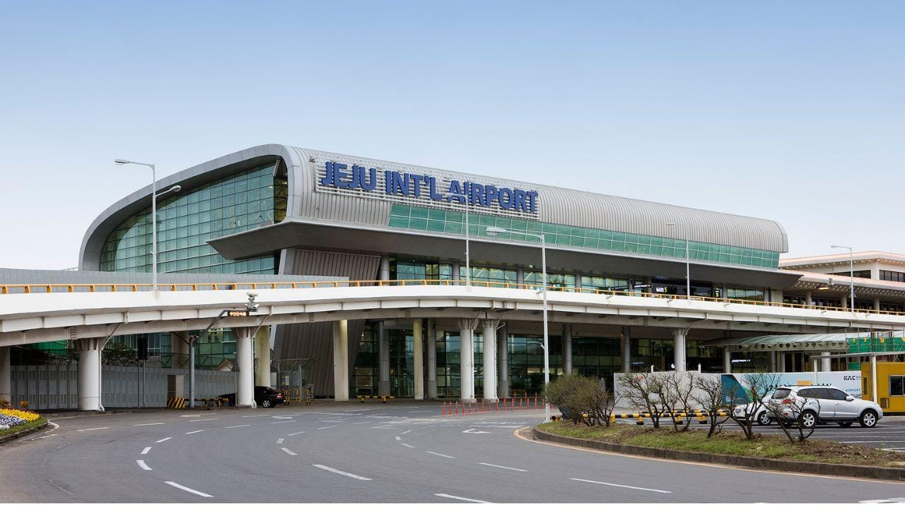 Arrival in Jeju