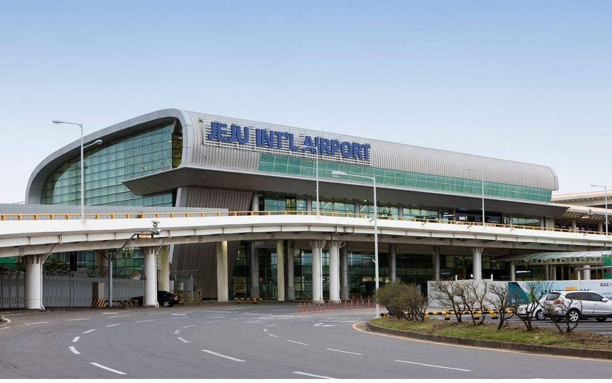 Arrival in Jeju